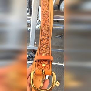 Verity Safari leather belt size 36